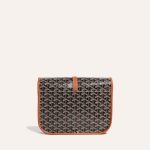 Goyard Belvedere MM Bag Black & Tan - Image 3